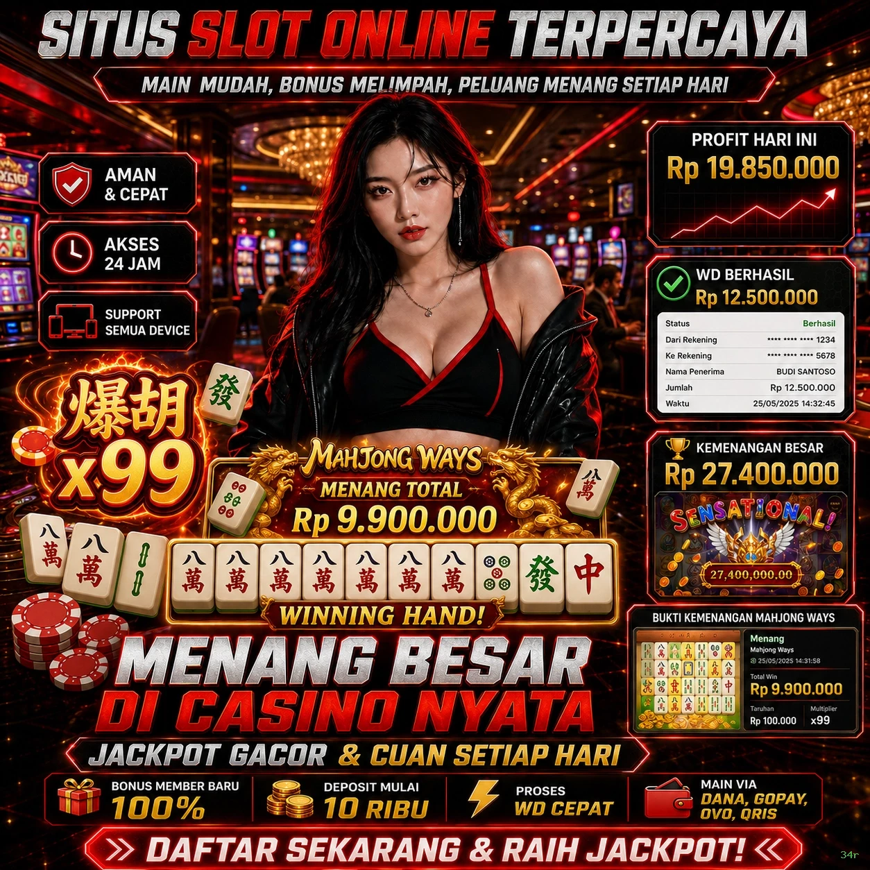 Keamanan Transaksi di 34r yang Perlu Diketahui